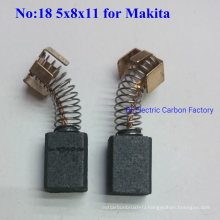 Power Tools Accessories Carbon Brushes/ Terminals for Makita 5*8*11